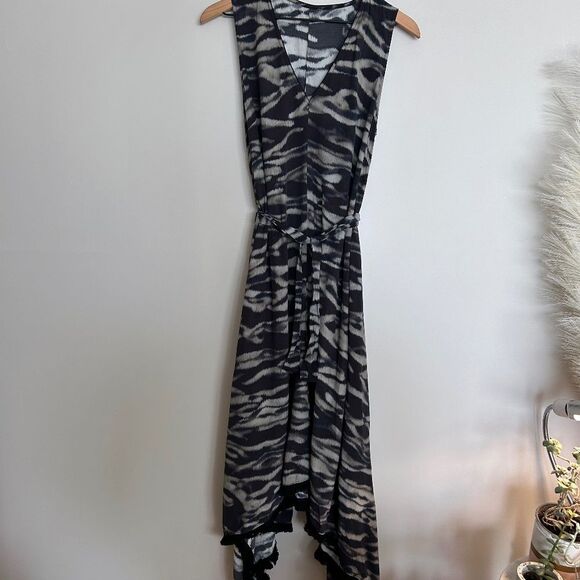 Husk Australia Sleeveless Midi Dress with Belt - Picture 1 of 10